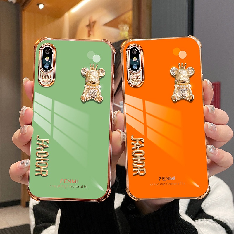 Ốp Điện Thoại Họa Tiết Hoạt Hình Dễ Thương Cho iphone xsmax X / xs 6plus 7 / 8p