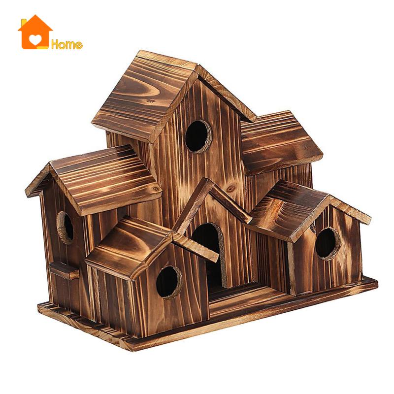 Ngôi Nhà Chim Chóc Xanh Dương  Cho Sân Vườn Ngoài Trời