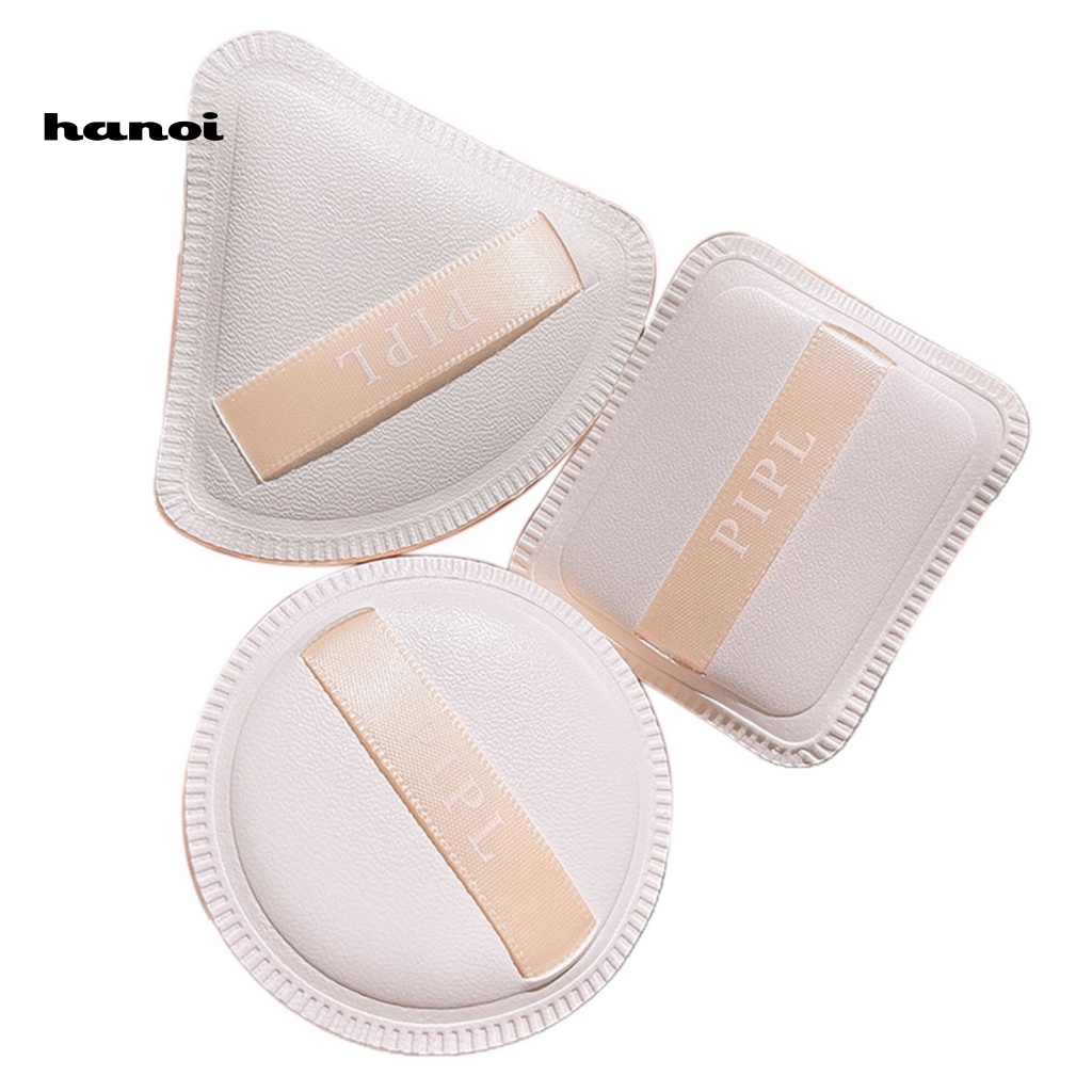 Set 3 Mút Trang Điểm Mềm Mịn Thoáng Khí Có Thể Sử Dụng Ướt Và Khô