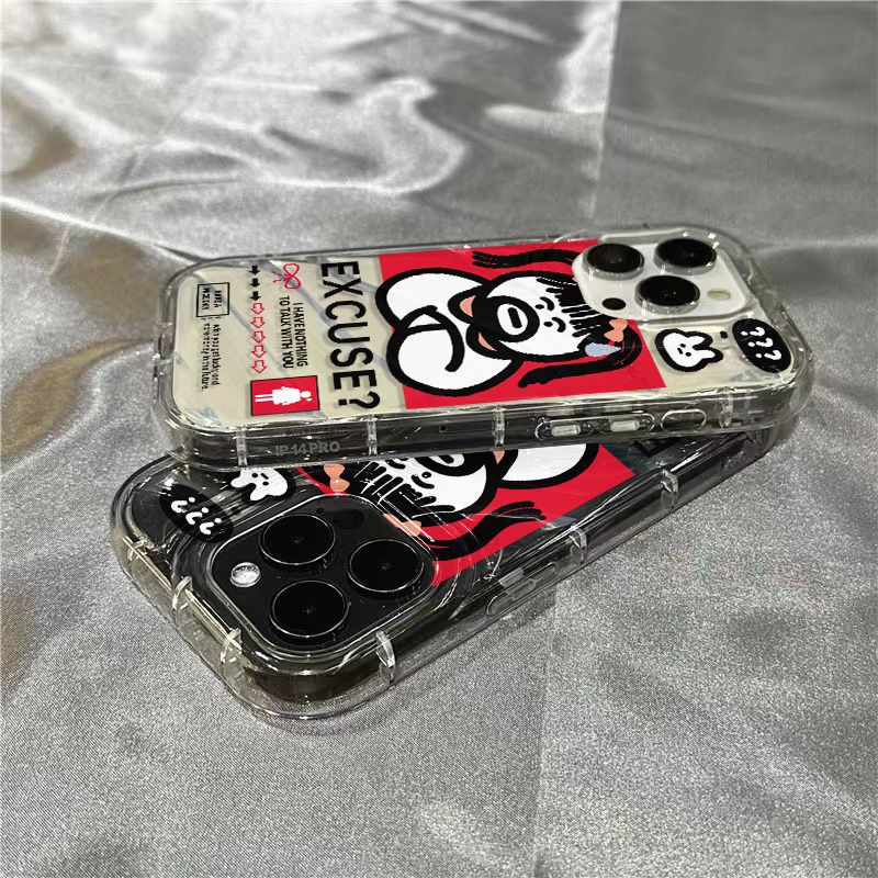 Ốp Điện Thoại Mềm Trong Suốt 1312 Cho iPhone14promax 8plus xr 711 714