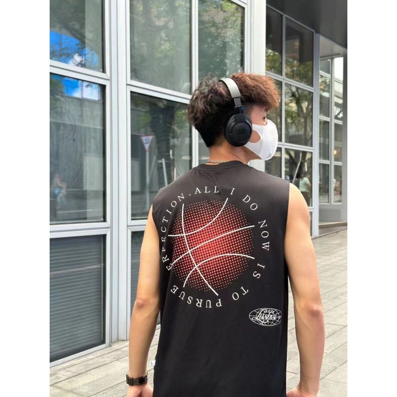 Áo Thun Thể Thao Sát Nách Dáng Rộng Thời Trang Mùa Hè 2023 Mới Cho Nam