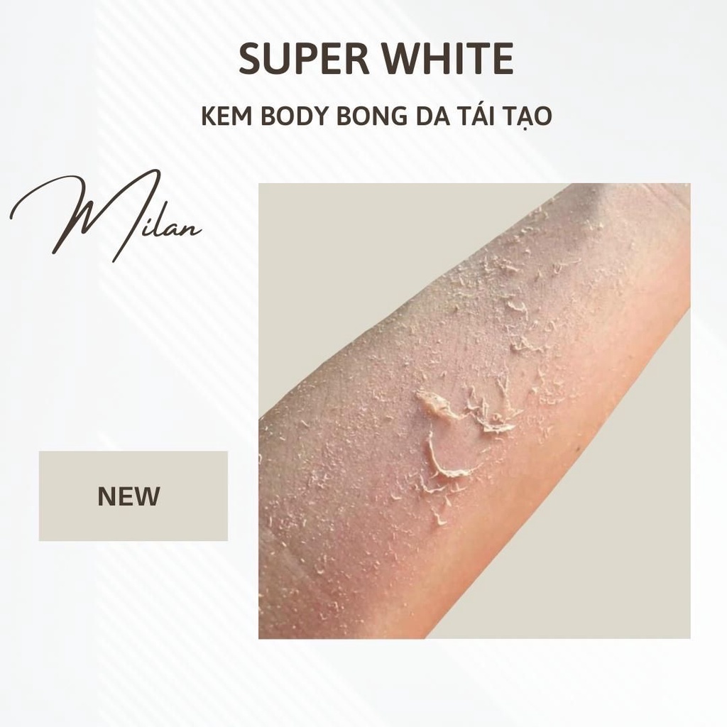 Kem Body Bong Da Tái Tạo Super White