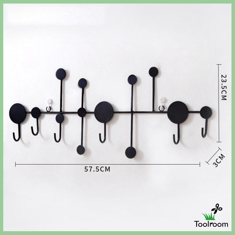 Giá Treo Áo Khoác Bằng Sắt Phong Cách Bắc Âu Trang Trí Cửa Phòng Tắm