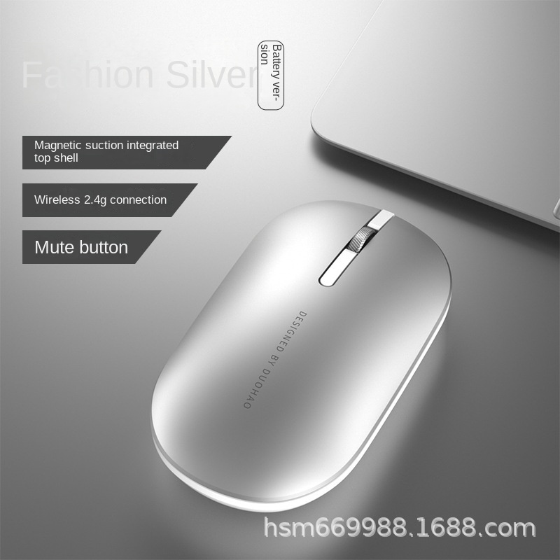 Chuột Không Dây Từ Nắp Chia Tắt Tiếng Chung Máy Tính Xách Tay Văn Phòng Máy Tính Đa Năng Chuột