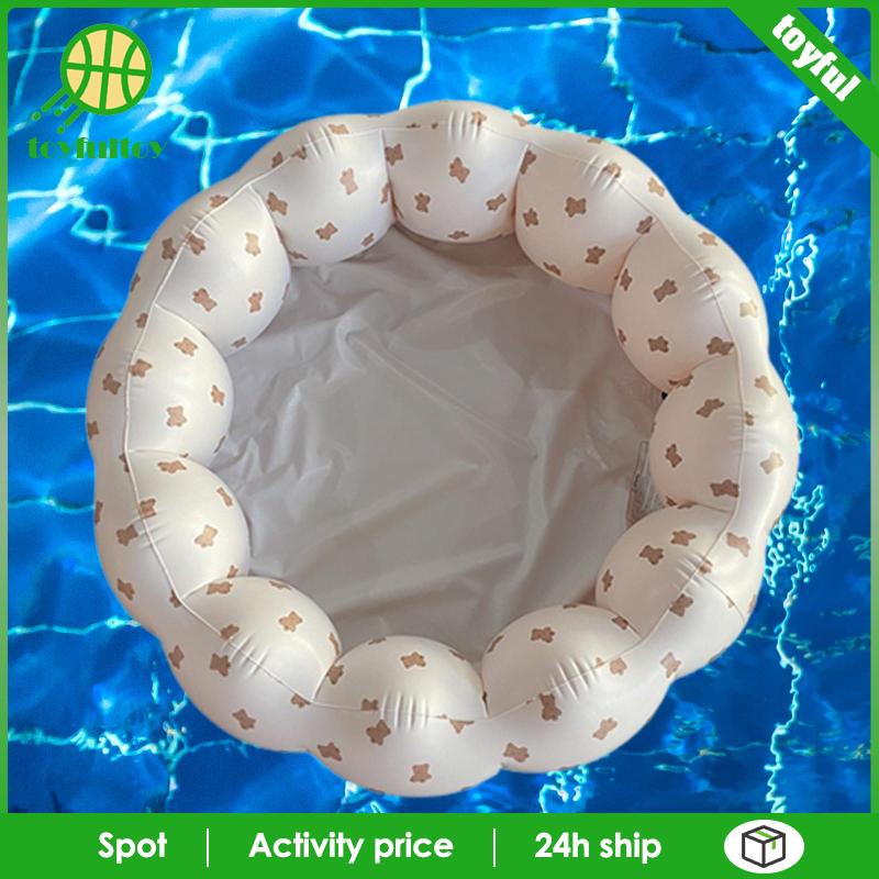 Hồ Bơi Bơm Hơi Cỡ Nhỏ Di Động Tiện Dụng Cho Bé Chơi Mùa Hè