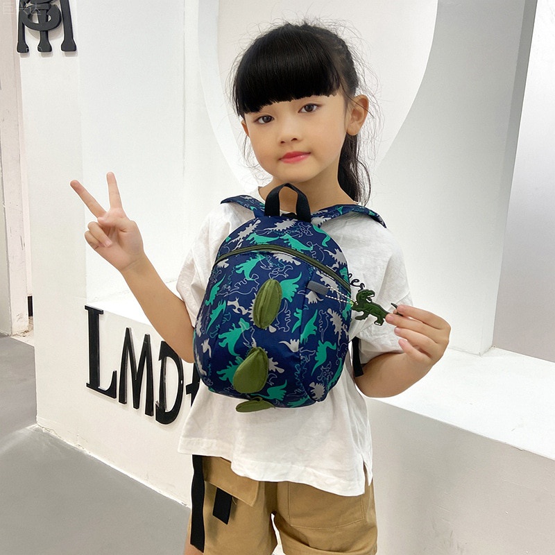 Balo Hình Khủng Long Cỡ Lớn Có Khóa Kéo Tùy Chỉnh Thời Trang Cho Bé Trai Và Gái