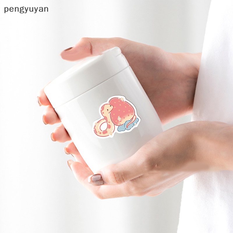 Bộ 50 Miếng Dán Trang Trí Xe Hơi Họa Tiết Hoạt Hình &amp; Động Vật Graffiti DIY