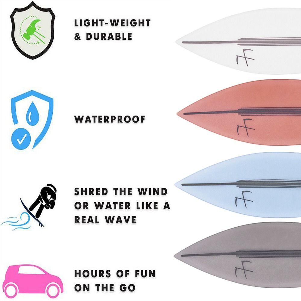 GIOVANNI Ván Lướt Sóng Đồ Chơi Mini Bằng ABS Cho Trẻ Em