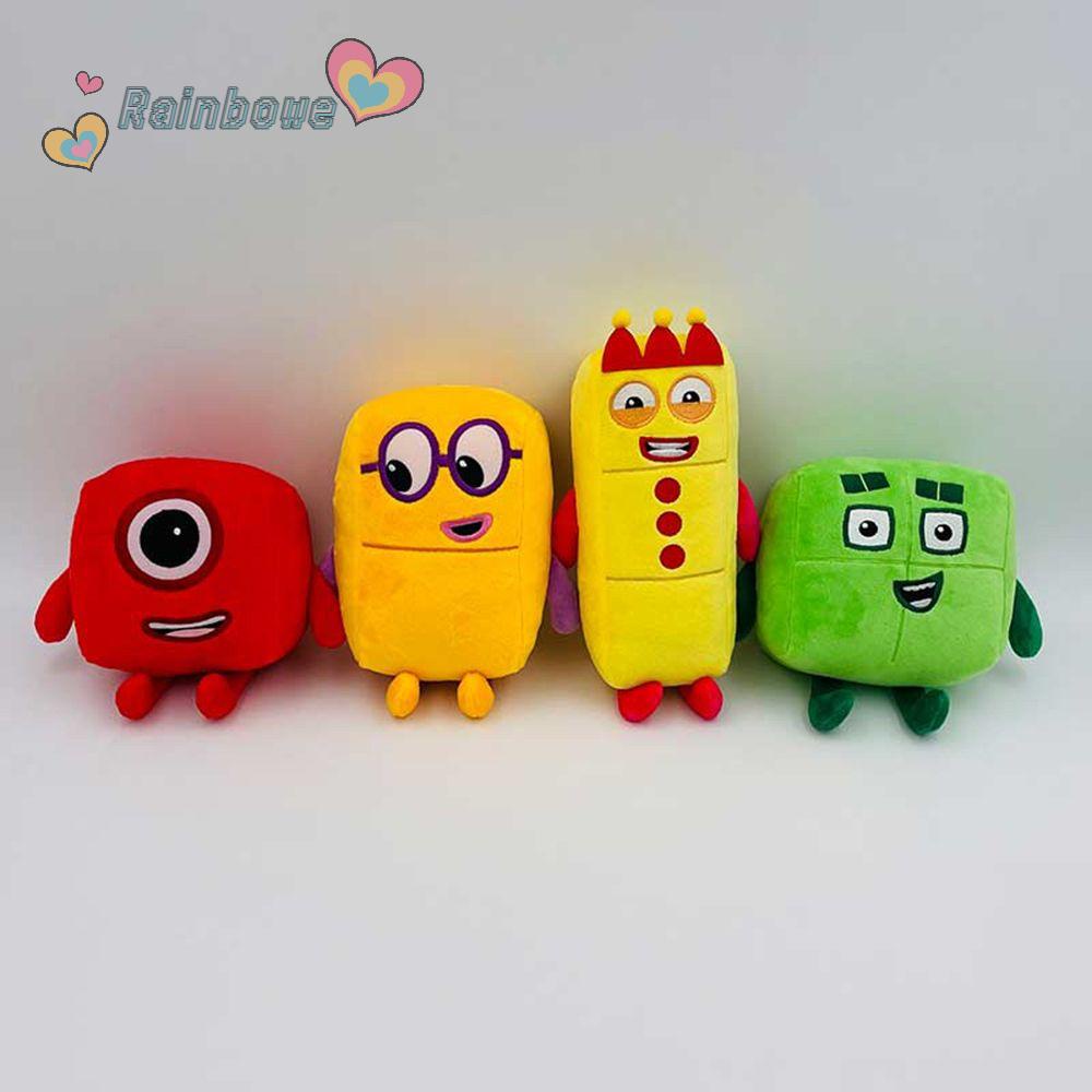 RAINBOW Thú Nhồi Bông Hình Số Dễ Thương Cho Bé