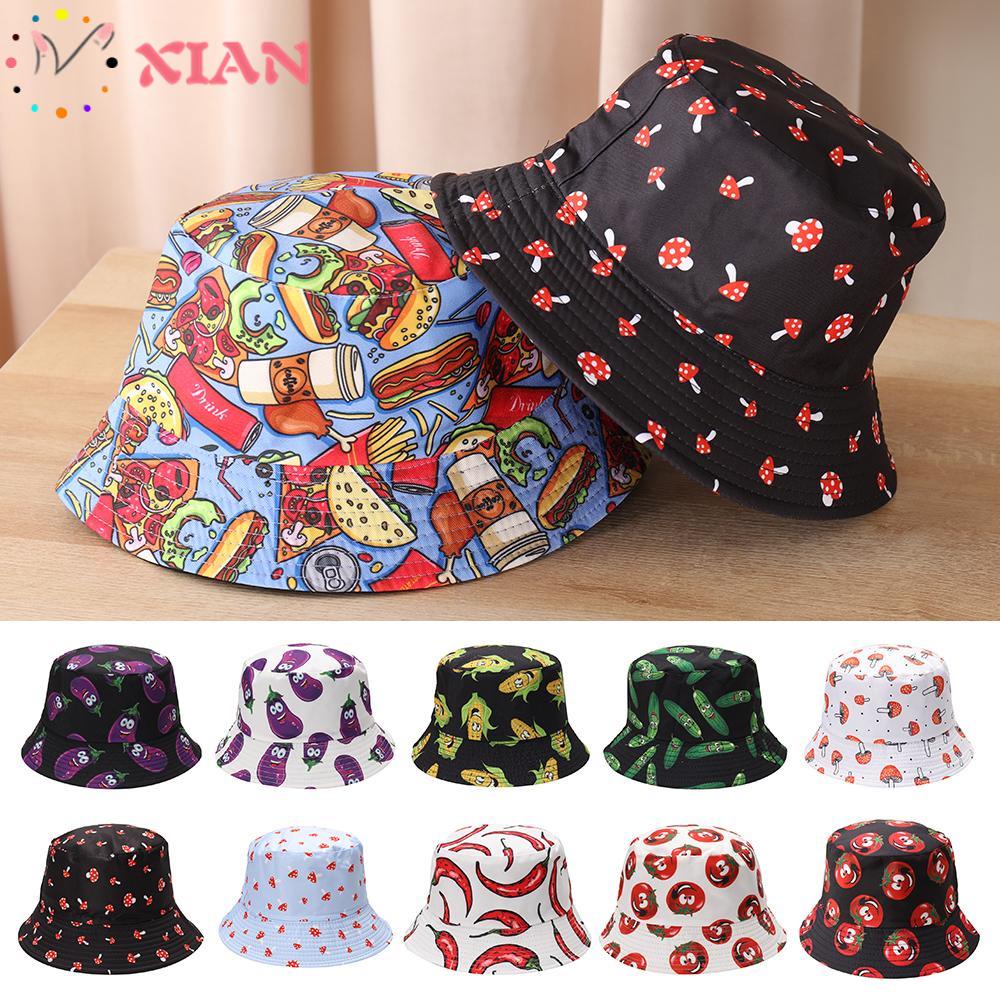 XIANTIN Mũ Bucket Chống Nắng Thiết Kế Mới Thời Trang Dành Cho Mùa Hè