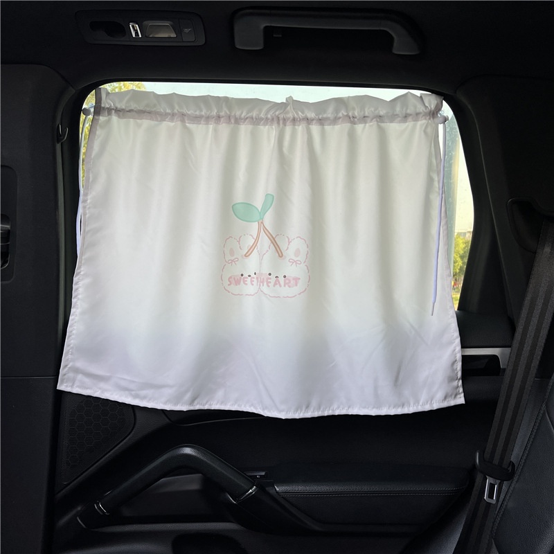 Rèm Che Nắng Cửa Sổ Xe Hơi Có Giác Hút Họa Tiết Hoạt Hình Dễ Thương