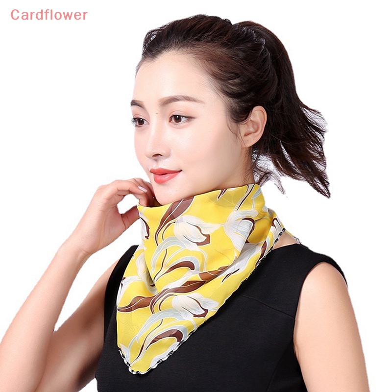 1 Khẩu Trang Chống Nắng Chống Bụi Bằng Lụa Có Móc Tai Mới