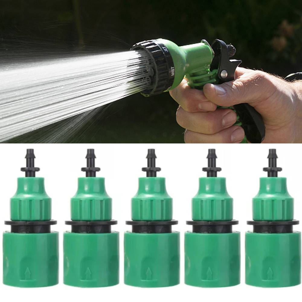 Bộ Đầu Nối Ống Nước Tưới Cây 2 / 3 Món Bằng Nhựa