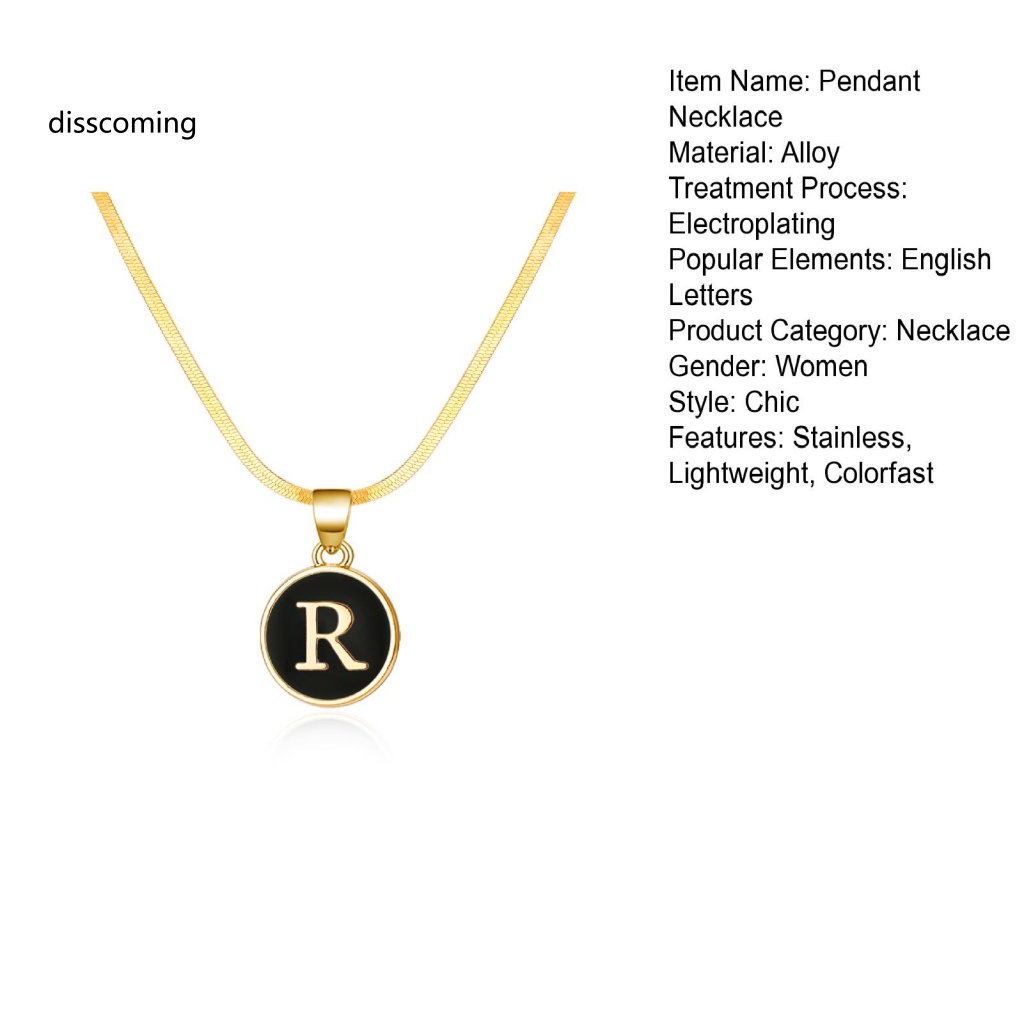 Áo Thun In Hình SL SL SL Thời Trang Năng Động| Vòng cổ Mặt Hình Chữ Cái Nhẹ Nhàng Có Thể Điều Chỉnh Độ Dài Cho Bất Kỳ Occasion