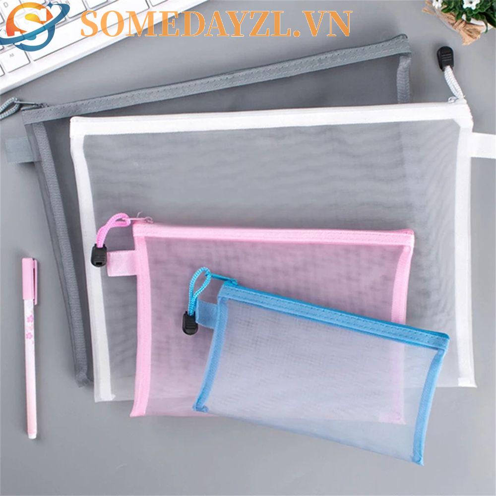 SOMEDAYZL Túi Đựng Mỹ Phẩm Có Khóa Kéo Tiện Lợi