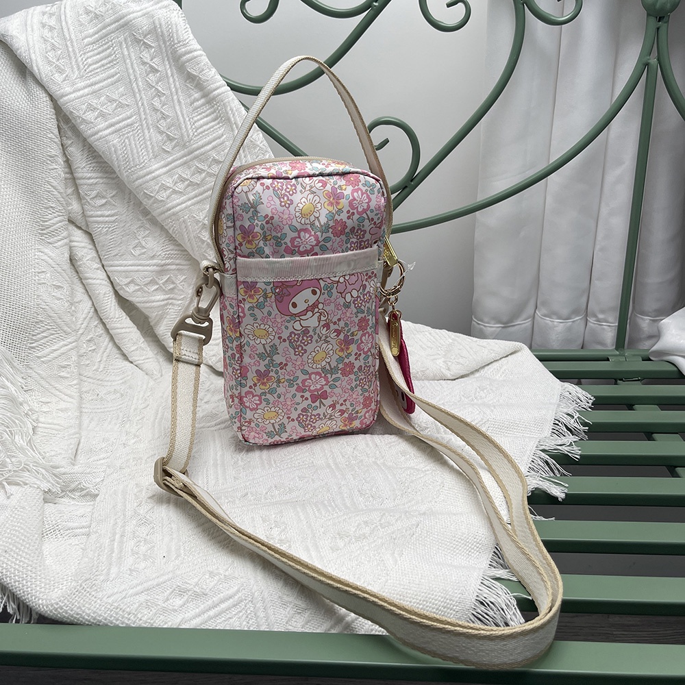 Túi Đựng Điện Thoại Đeo Chéo In Họa Tiết Hoạt Hình Dễ Phối Đồ Thời Trang Cho Lux Baokuromi 3505