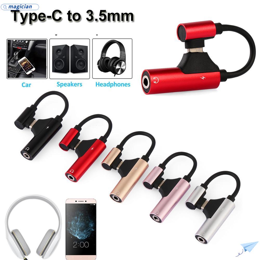 MAG Cáp Chuyển Đổi Cổng Type-C Sang Cổng 3.5mm Cho Samsung S10 S9 Huawei Mate20