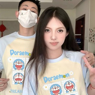 Áo Thun Tay Ngắn Thiết Kế Mới Năng Động Thời Trang Mùa Hè Dành Cho Cặp Đô