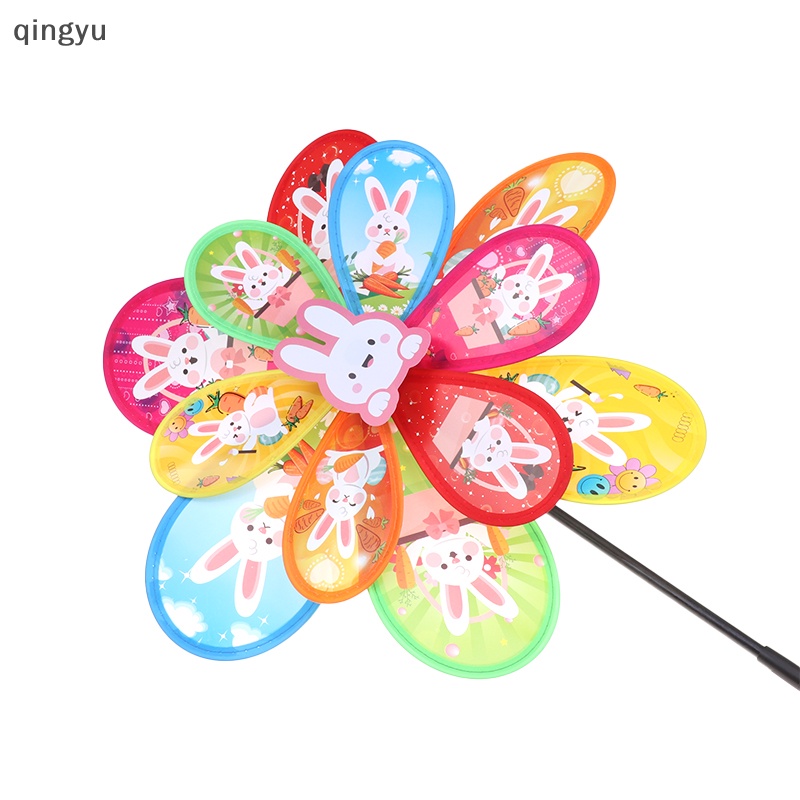 Đồ Chơi Thỏ Bằng Nhựa Hai Lớp Nhiều Màu Sắc qingyu Dành Cho Trẻ Em