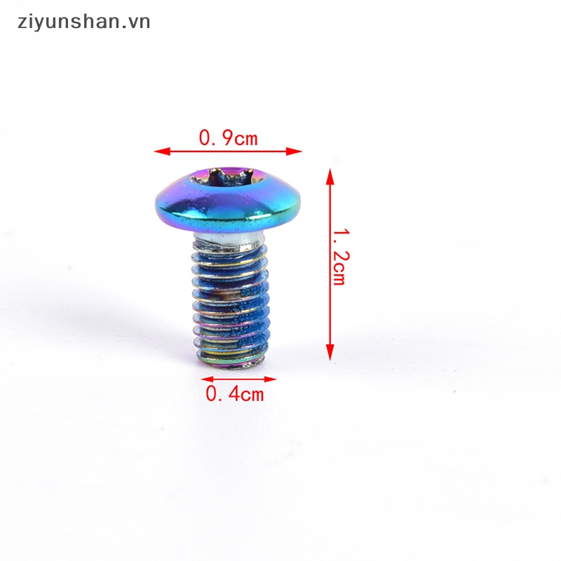 Bộ 12 Ốc Vít M5x10mm Cho Phanh Đĩa Xe Đạp
