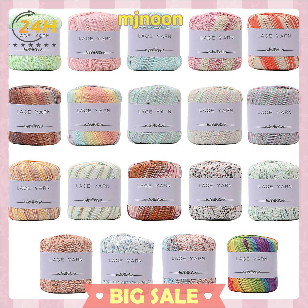 Cuộn Len Sợi To Đan Áo Ấm 40g 10 Màu