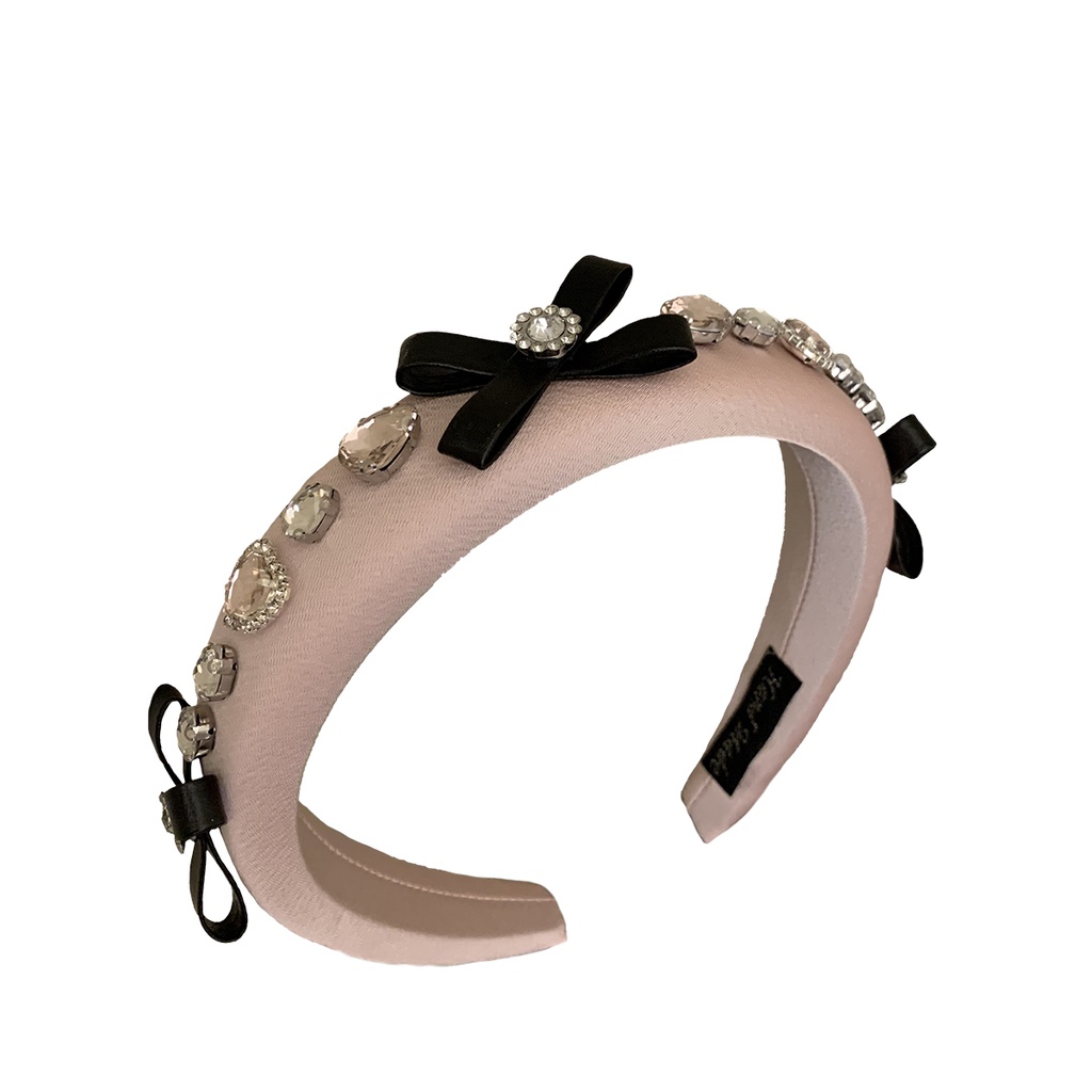 Kẹp Tóc Đính Pha Lê Hồng Phong Cách Pháp Thời Trang Mới 2023 Cho Nữ