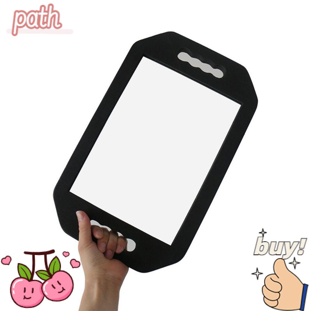 PATH Gương Trang Điểm 2 Tay Cầm Chống Rơi Tiện Dụng Cho Salon Làm Tóc