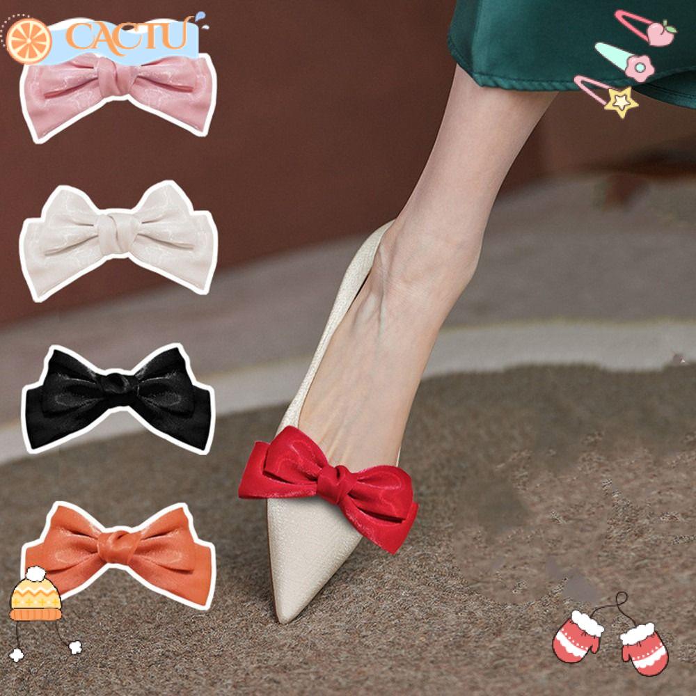 CACTU Set 2 Nơ Trang Trí Giày Cho Cô Dâu