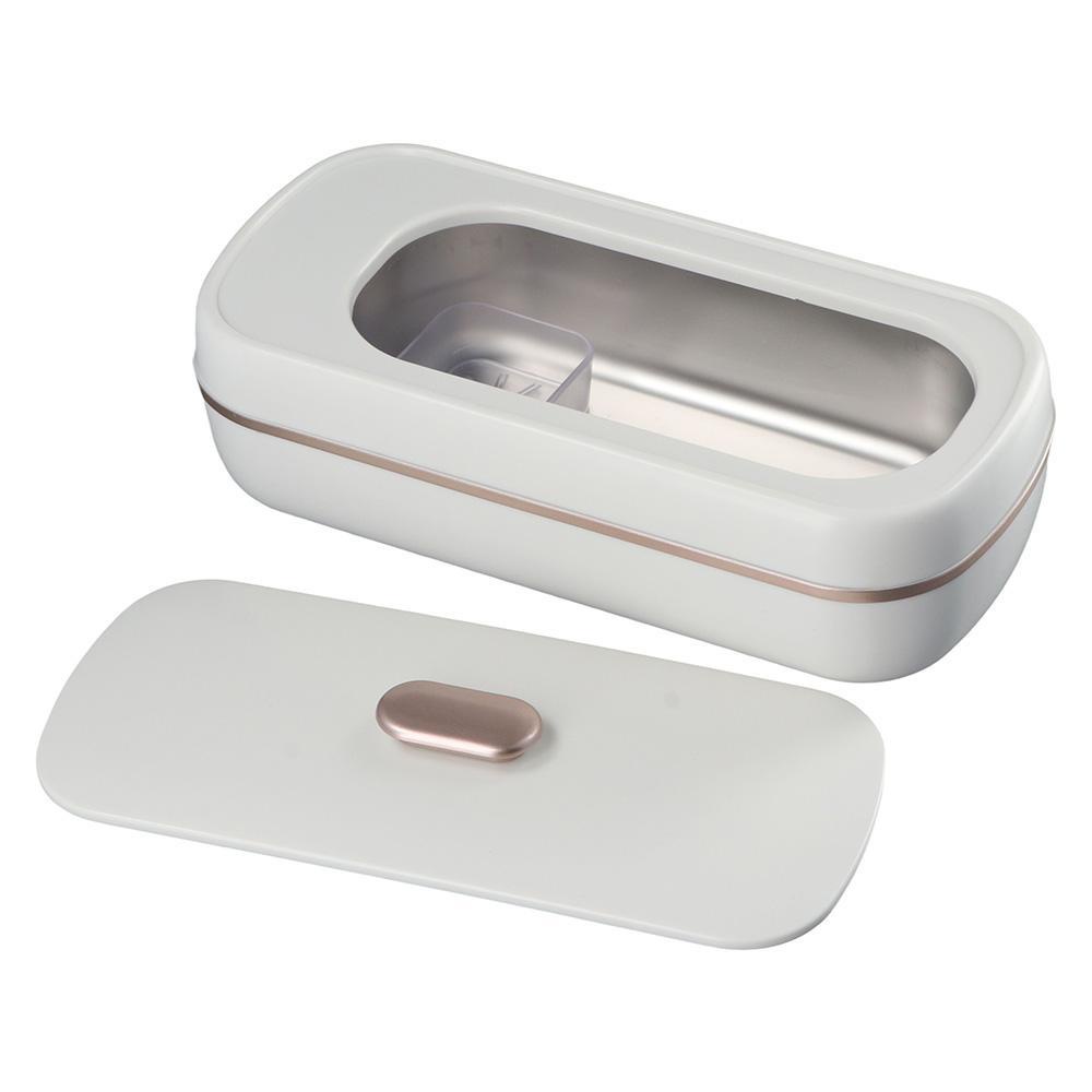 ESPO Máy Vệ Sinh Trang Sức Siêu Âm Màu Trắng Tiếng Ồn Thấp 47KHZ 350ML Bằng Thép Không Gỉ