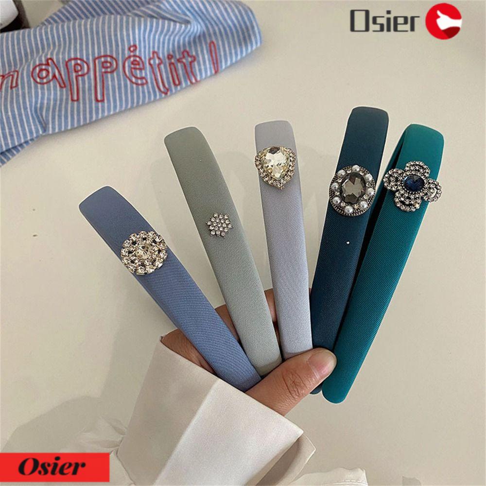 OSIER1 Băng Đô Cài Tóc Đính Đá Thanh Lịch