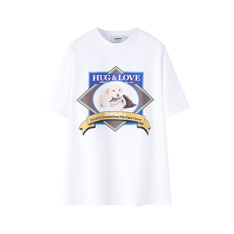 Áo Thun Tay Ngắn VAM-TAC88-2023 Thời Trang Xuân Hè Chất Lượng Cao