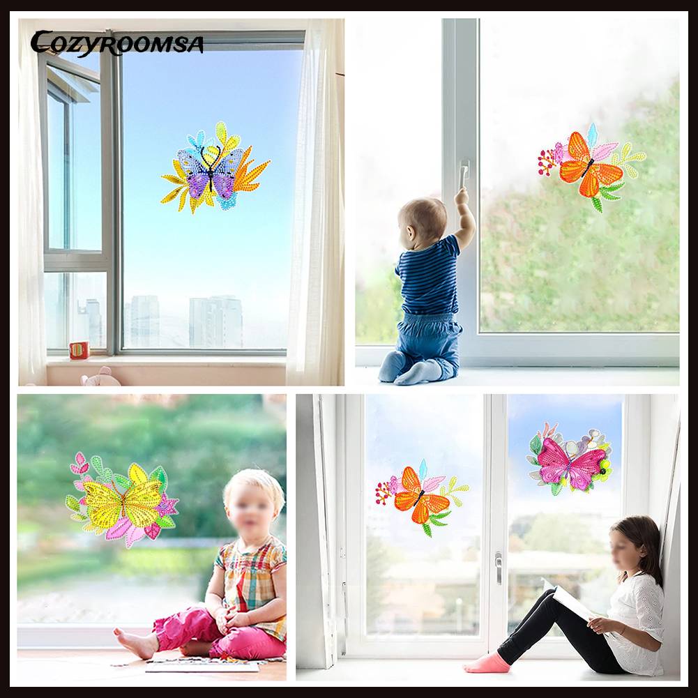 Sticker Khảm Đá Dán Trang Trí Hình Động Vật