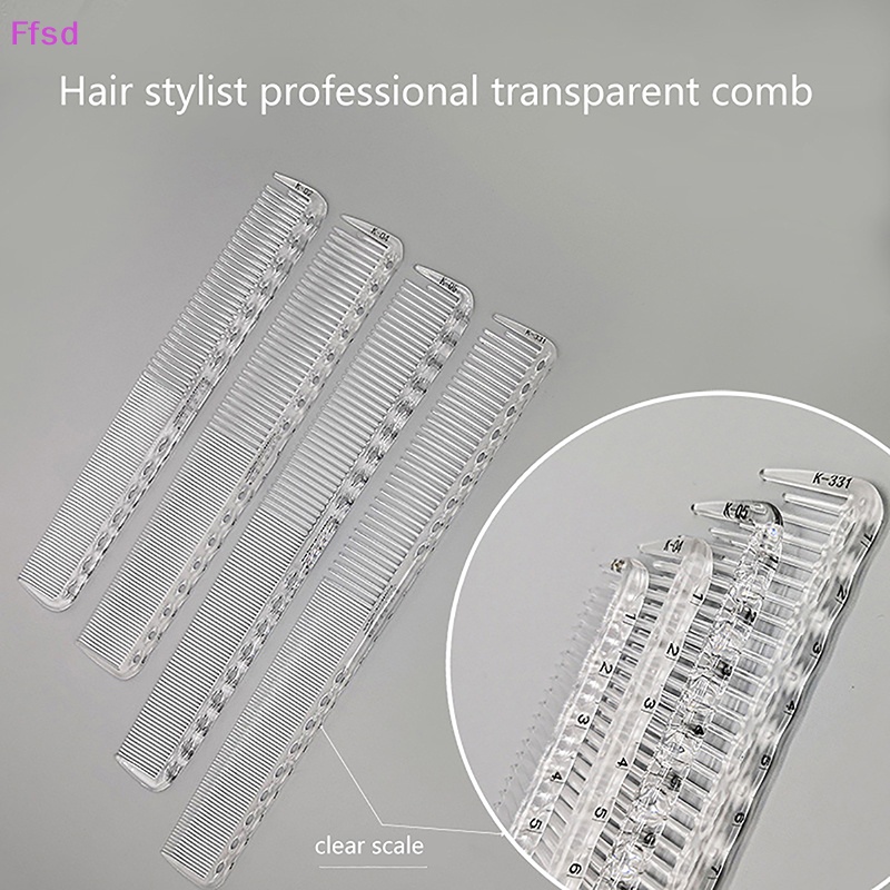 1 Lược Chải Tạo Kiểu Tóc Laser Trong Suốt Chuyên Dụng Cho Salon