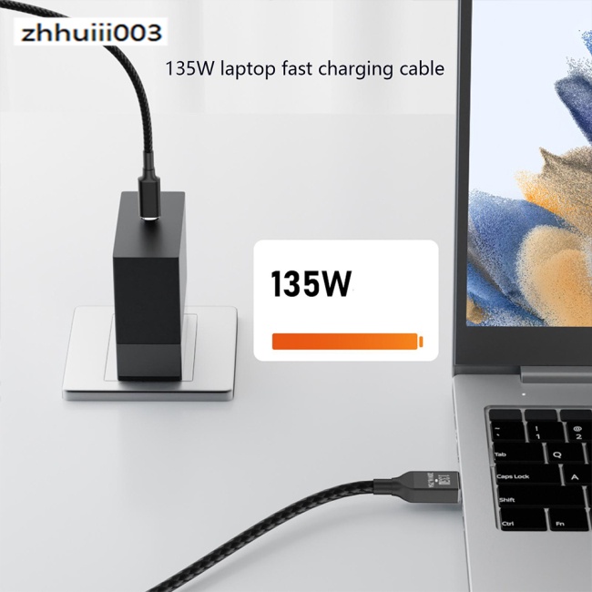 Dây Cáp Sạc Nhanh Usb Type c Sang Cổng Vuông 135w Pd Cho Máy Tính Notebook