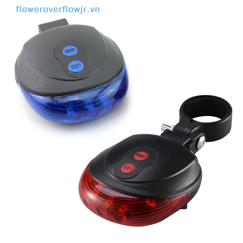 Đèn LED Cảnh Báo An Toàn Gắn Đuôi Xe Đạp Không Thấm Nước