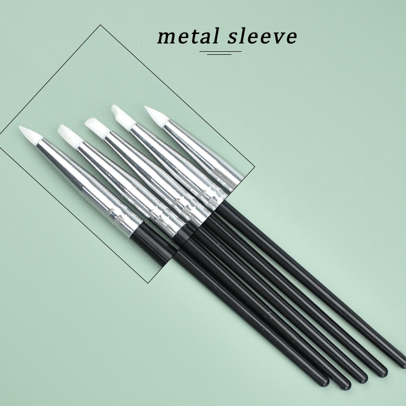 Set 5 Bút Silicone Tự Dính Chuyên Dụng Cho Nha Khoa