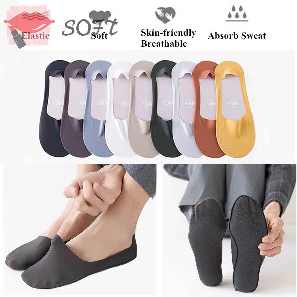 SOFTNESS Tất Thuyền Cotton Thoáng Khí Chống Trượt