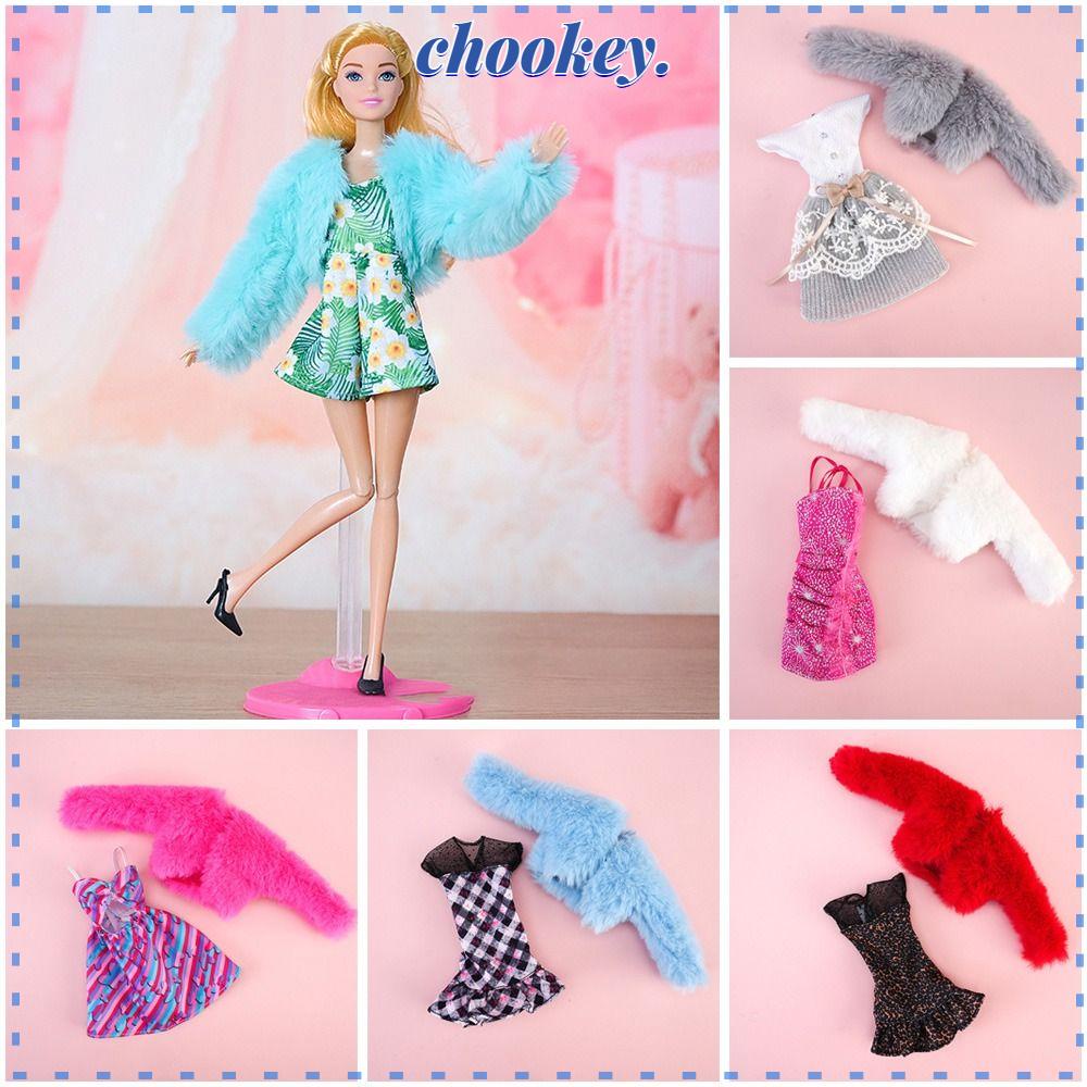 CHOOKEY Đầm Đồ Chơi Búp Bê 30cm Tỉ Lệ 1 / 6