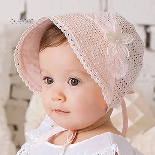 Mũ Lưỡi Trai Đục Lỗ Hình Hoa Hướng Dương Dễ Thương Cho Bé Trai / Gái Từ 5-24 Tháng Tuổi