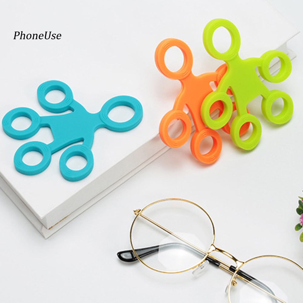 Vòng Tập Lực Tay 5 Ngón Bằng Silicone PU