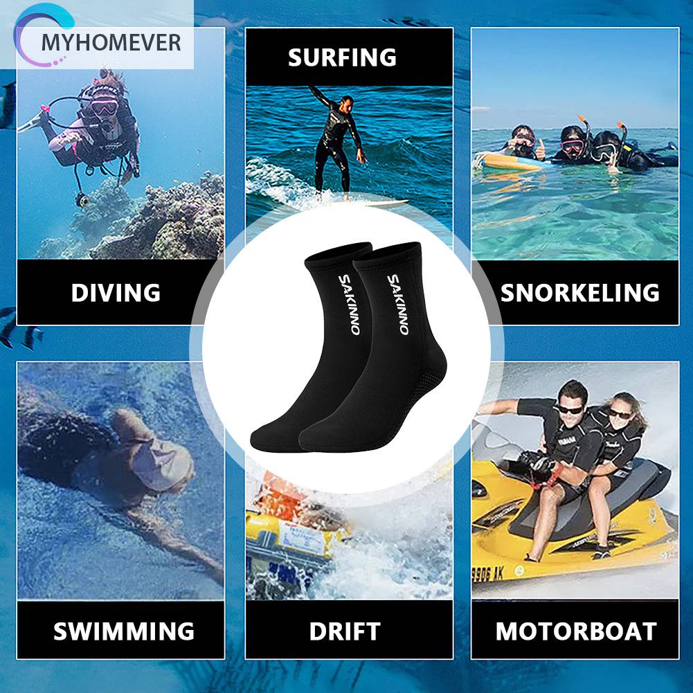 Vớ Đi Biển Unisex Chống Trầy Xước Ấm Áp Chống Lạnh Cho Thể Thao Dưới Nước