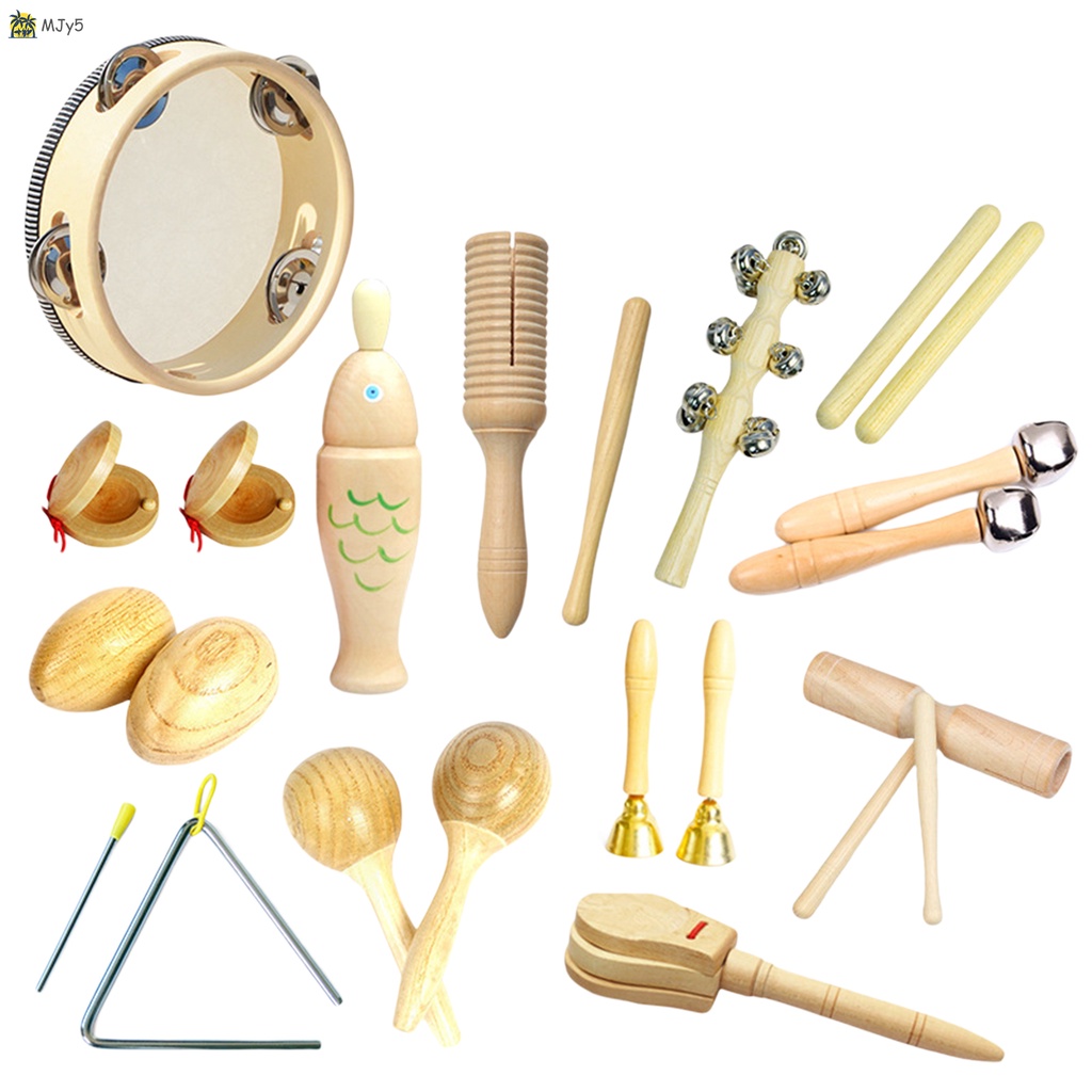 Bộ Nhạc Cụ Gõ Bằng Tay Dành Cho Trẻ Em