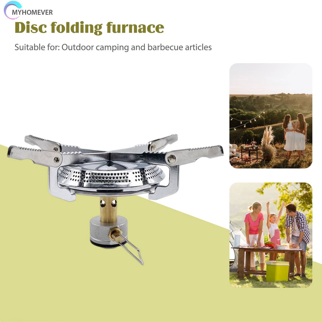 Bếp Gas Cắm Trại Một Mảnh Công Suất Cao Có Thể Gấp Gọn Tiện Dụng