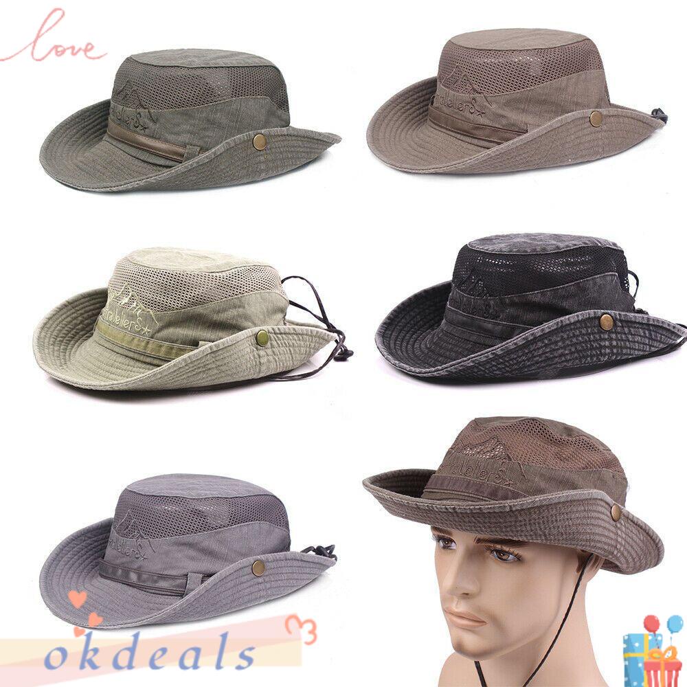 OKDEALS Mũ Bucket Chống Nắng Có Thể Điều Chỉnh Kích Cỡ Dành Cho Nam Và Nữ