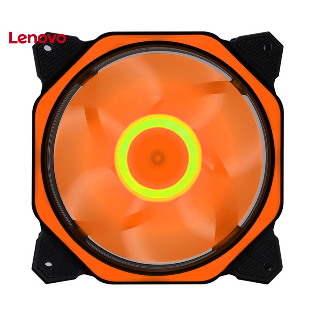 Quạt Làm Mát 12cm Có Đèn LED Hình Hoa Hướng Dương RGB Tiếng Ồn Thấp Cho Máy Tính