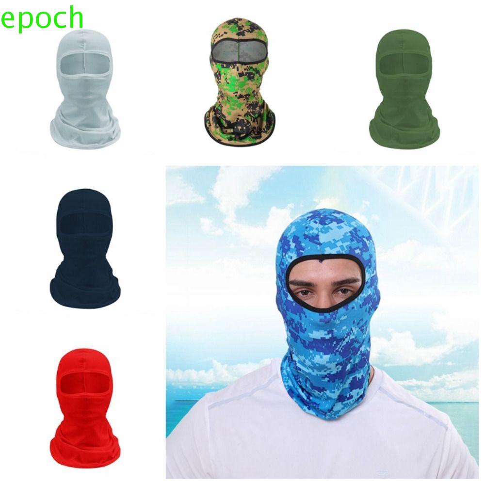 EPOCH Mũ Trùm Đầu Bằng Lụa Lạnh Nhiều Màu Sắc Chống Bụi Chống Tia UV Dùng Khi Lái Xe