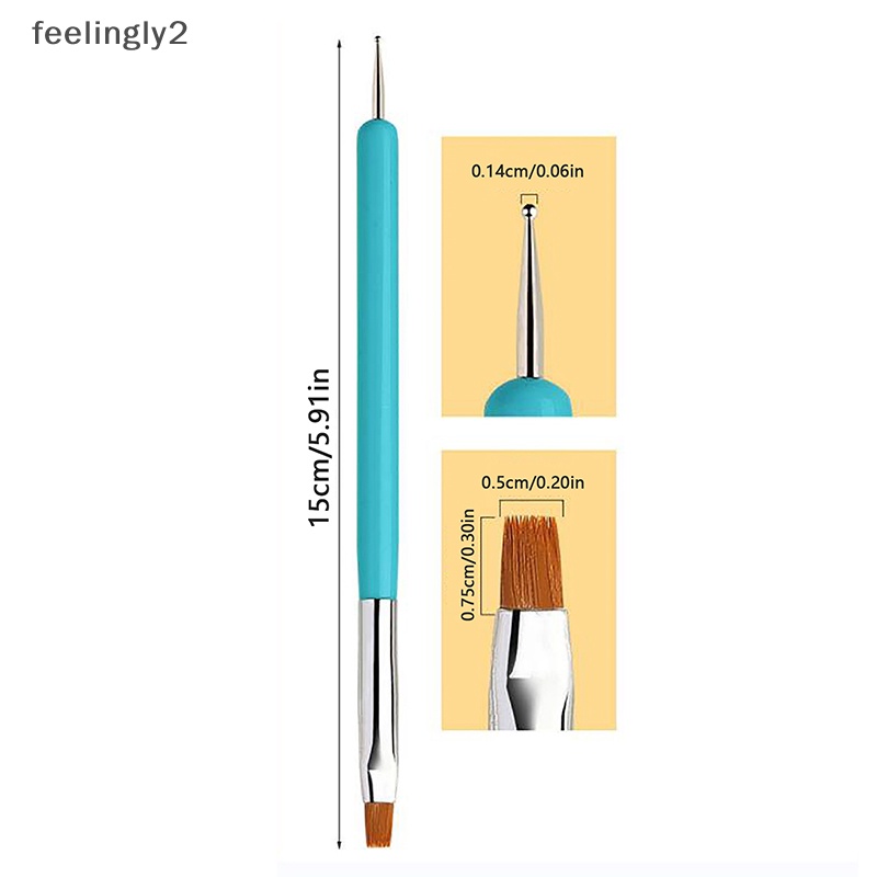 Bút Hai Đầu Đính Đá Trang Trí Móng Tay Nghệ Thuật