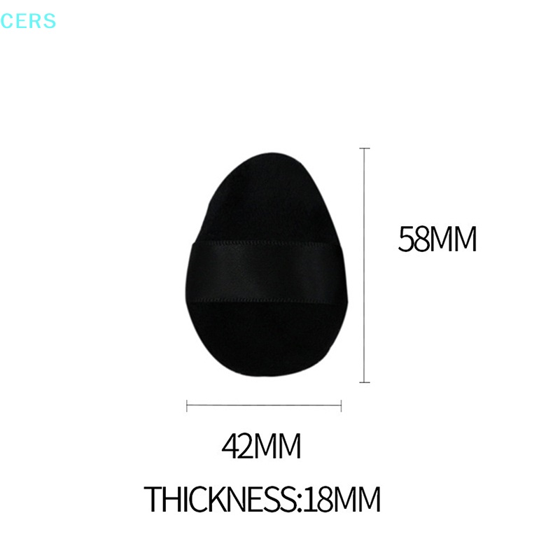 Set 1 / 3 Mút Trang Điểm Mắt Bằng Cotton Cỡ Vừa Và Nhỏ Tiện Dụng