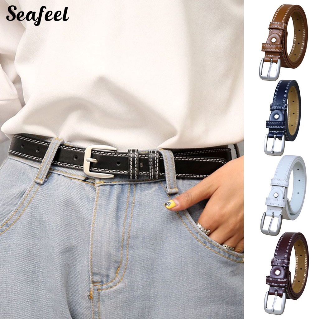 Khóa Cài Quần Áo Da Giả Nhiều Lỗ Có Thể Điều Chỉnh Cho Nữ