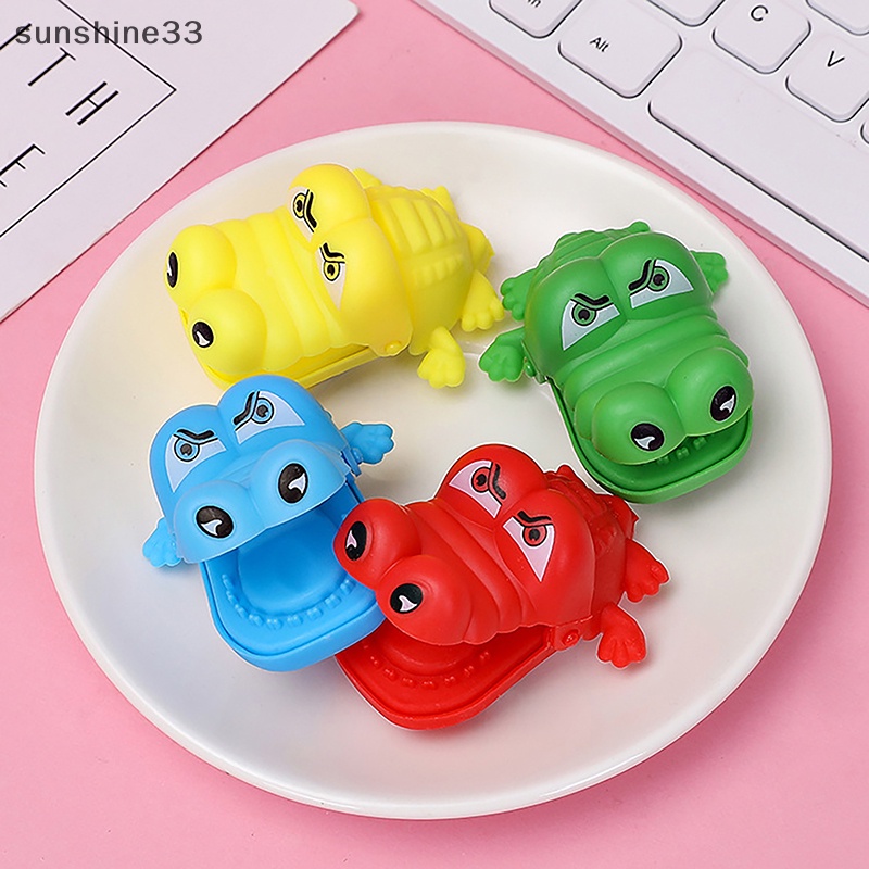 Set 2 Mô Hình Xe Hơi Đồ Chơi Mini Hình Cá Sấu Hoạt Hình Cho Trẻ Em